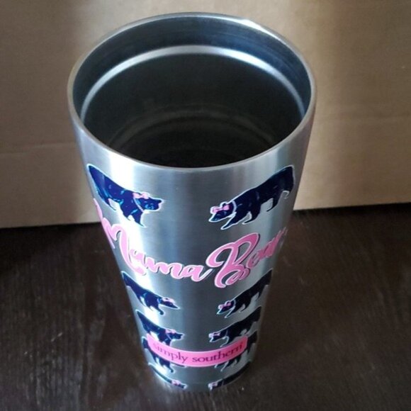 SIMPLY SOUTHERN MAMA BEAR Tervis 30 oz Stainless Steel Travel Tumbler Cup Mug - Picture 3 of 15